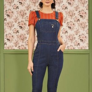❌SOLD❌ Antix denim flared overalls